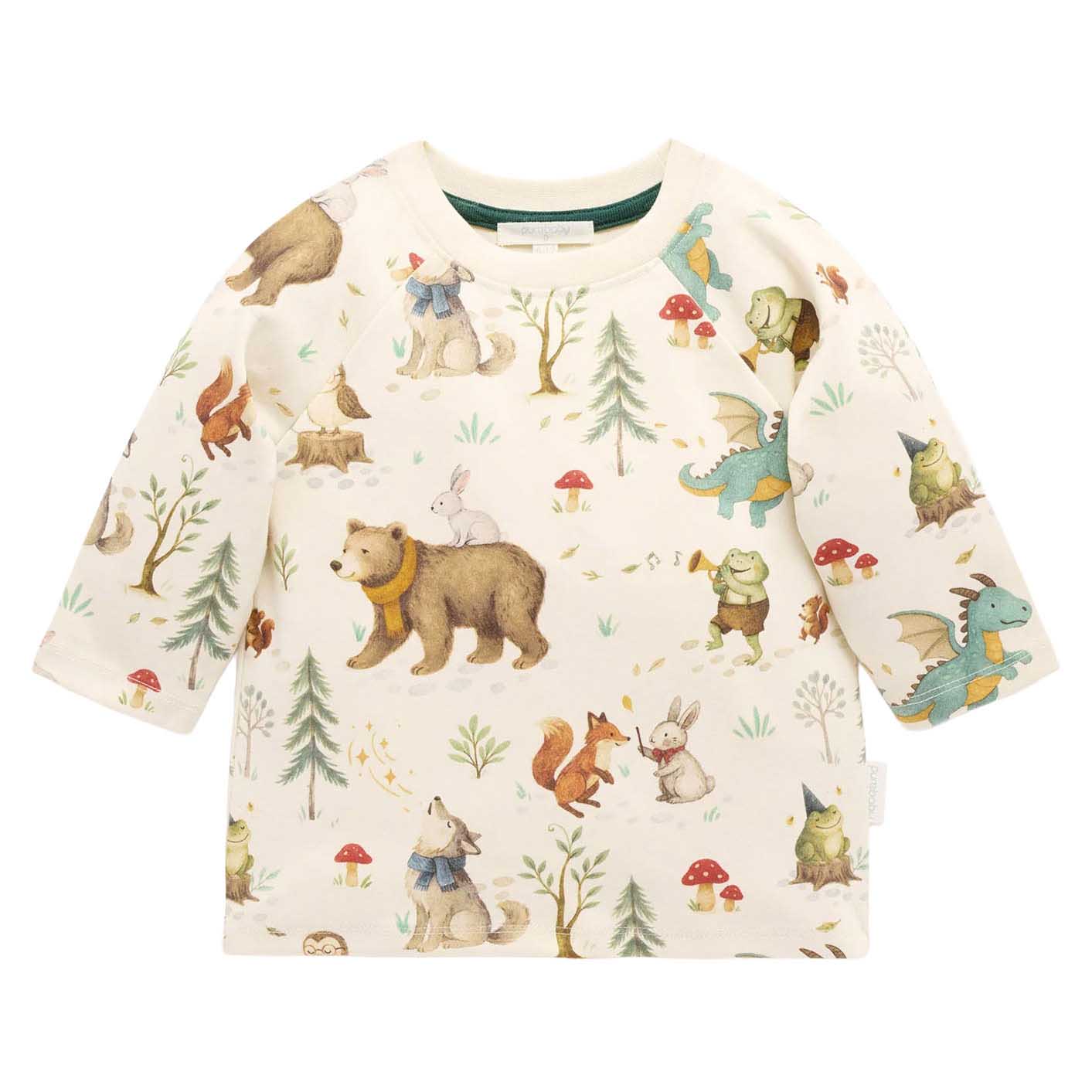 Purebaby Magical Forest Thick Ls Tee